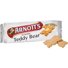 Arnott's Biscuits Teddy Bear 250g