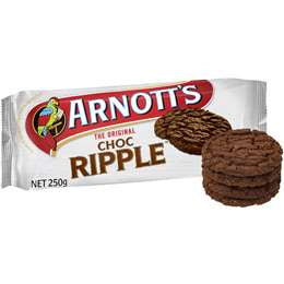 Arnott's Biscuits Chocolate Ripple 250g