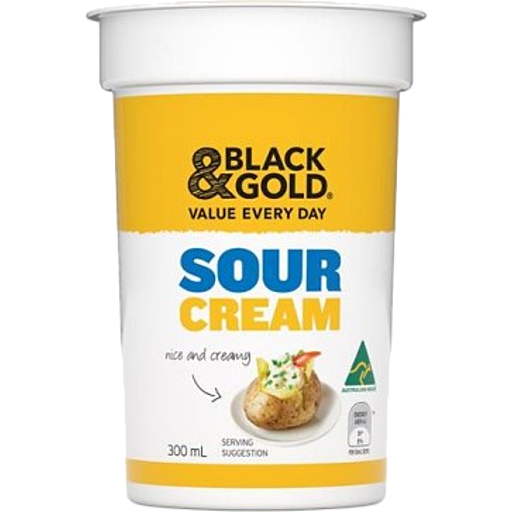 Black&Gold Sour Cream 300g