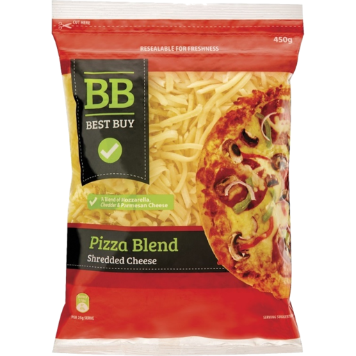 Best Buy Pizza Blend Shredded Cheese 450g