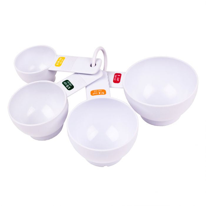 Appetito Plastic Measure Cups - Set of 4