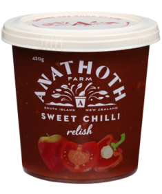 Anathoth Sweet Chilli Relish 420g