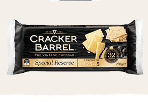 Cracker Barrel Vintage Cheddar Special Reserve 250g