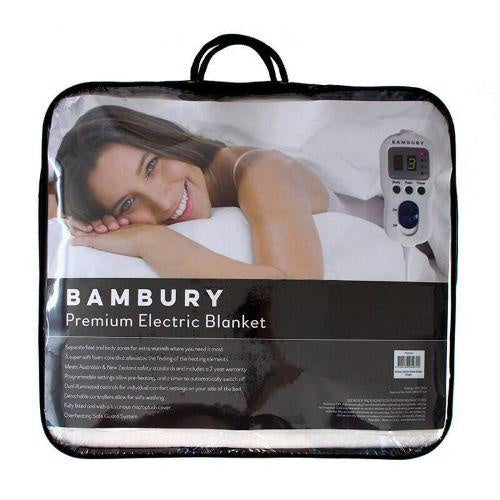 Bambury Premium Electric Blanket Single Bed