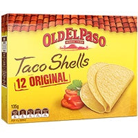 Old El Paso Taco Shells Original 12pk