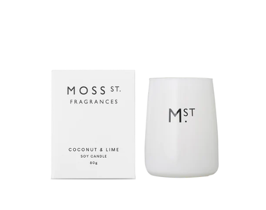 Moss St Candle Coconut & Lime 80g
