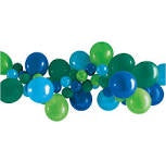 Balloon Garland Kit Blue Green