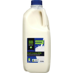 Best Buy Full Cream Milk 2L