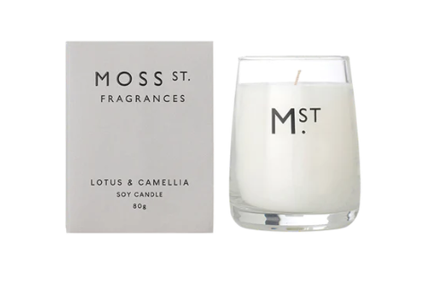 Moss St Candle Lotus & Camellia 80g