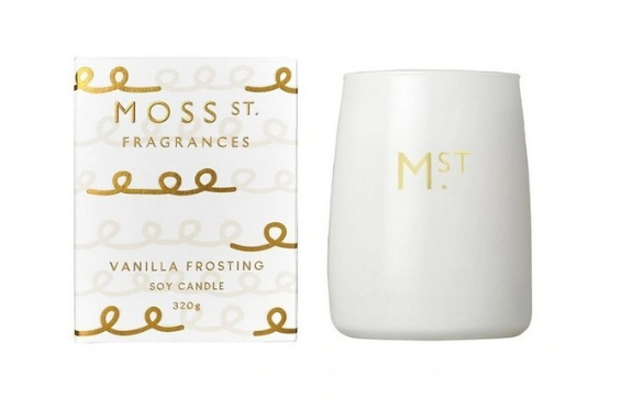 Moss St Candle Xmas Vanilla Frosting 320g