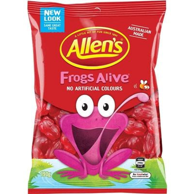 Allen's Frogs Alive Red 190g
