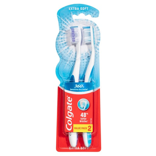 Colgate Toothbrush Pro-Relief Extra Soft 2pk
