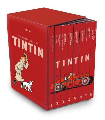 Tintin The Complete Boxed Set - Red