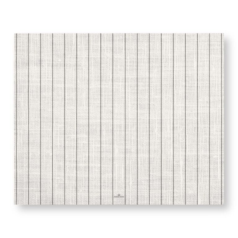 Manor Road Paper Placemat Linen Pinstripe 30pk