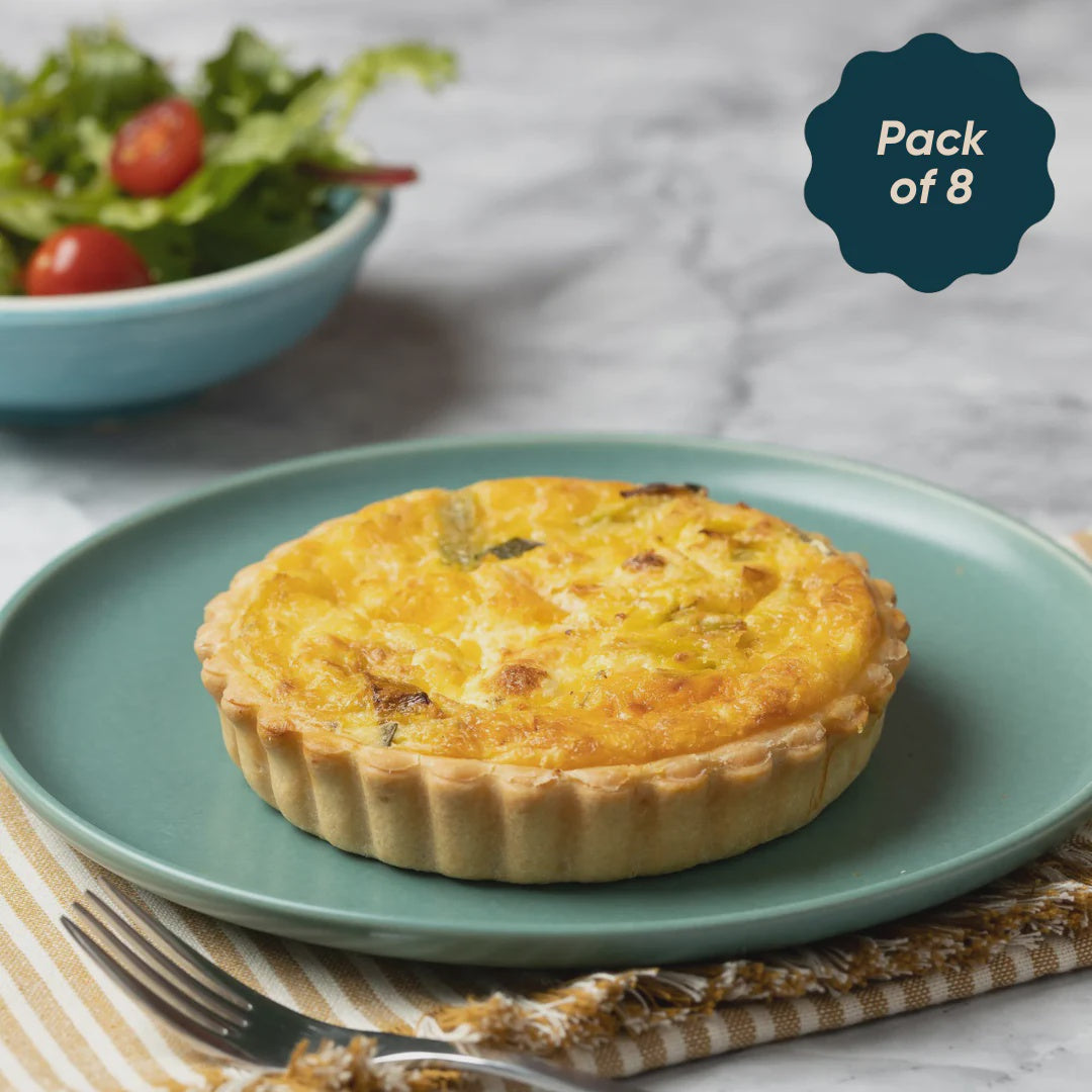 Ivan's Pumpkin, Feta & Leek Quiche Individual 200g