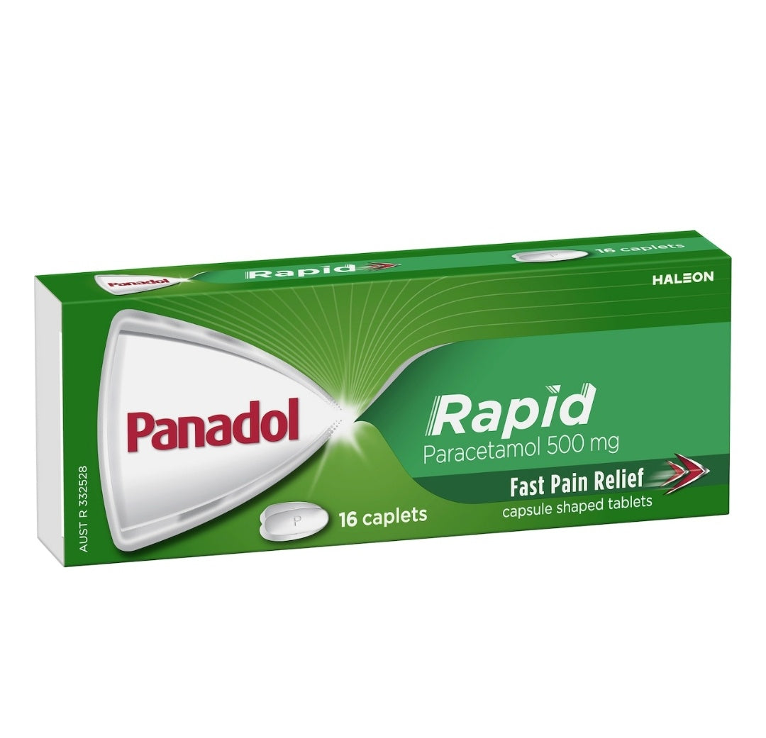 Panadol Rapid Paracetamol 500mg 16pk