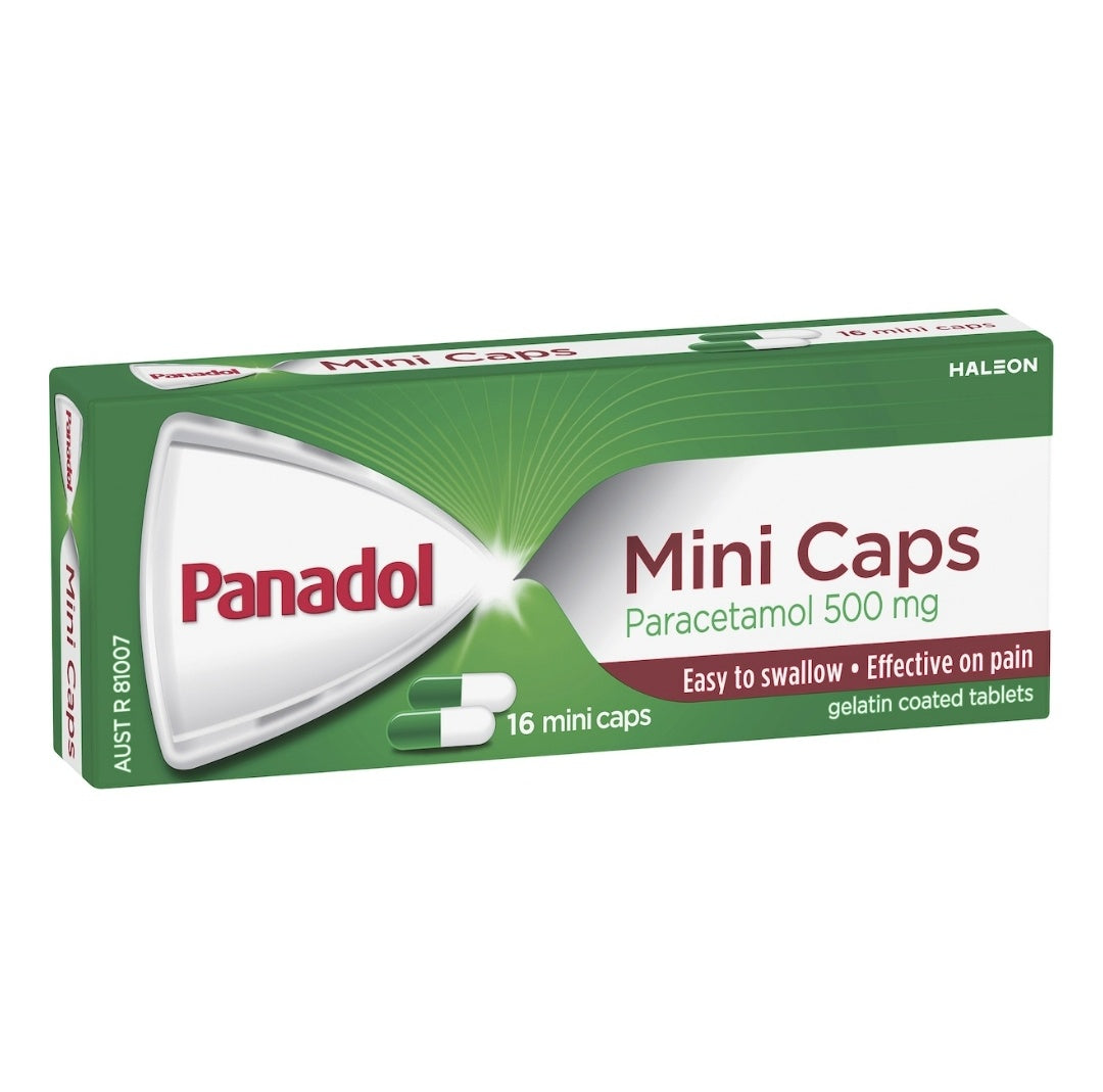 Panadol Mini Caps 16pk