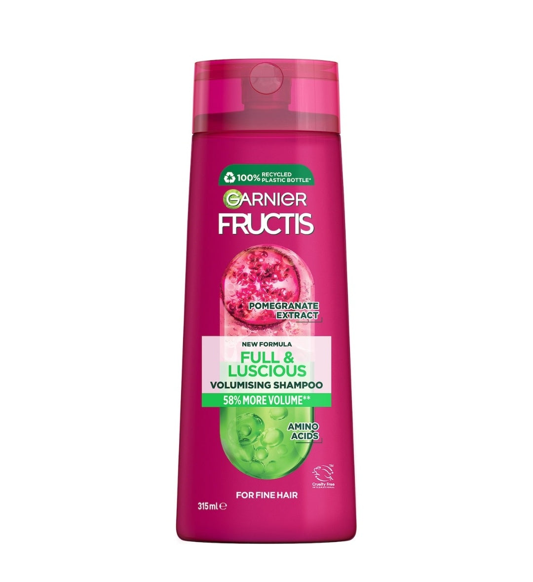 Garnier Fructis Shampoo Full & Luscious 315ml