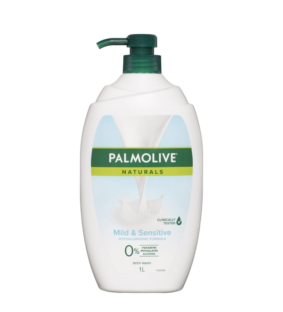Palmolive Naturals Body Wash Mild & Sensitive Shower Gel 1L