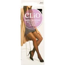 6 x Clio Satin Shaper Black Medium