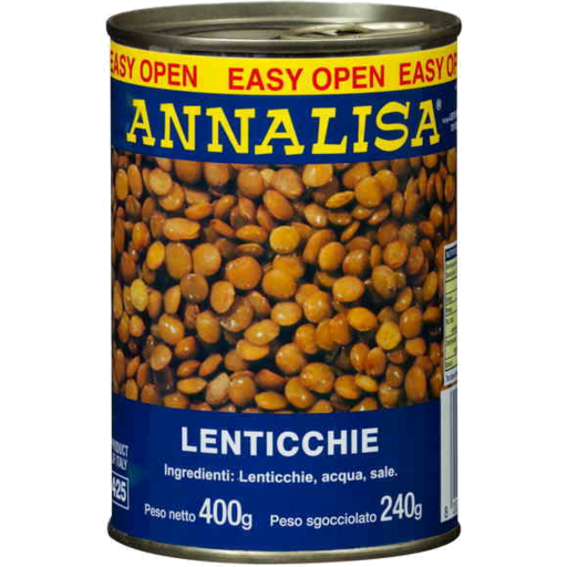Annalisa Lentils 400g