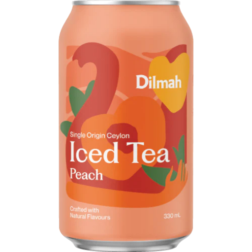 Dilmah Iced Tea Peach 330ml