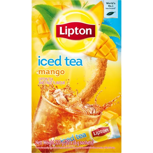 Lipton Ice Tea Sachets Mango 20pk