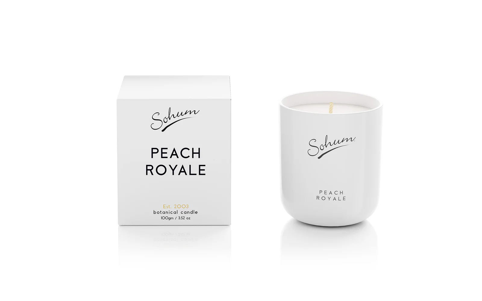 Sohum Candlette Peach Royale