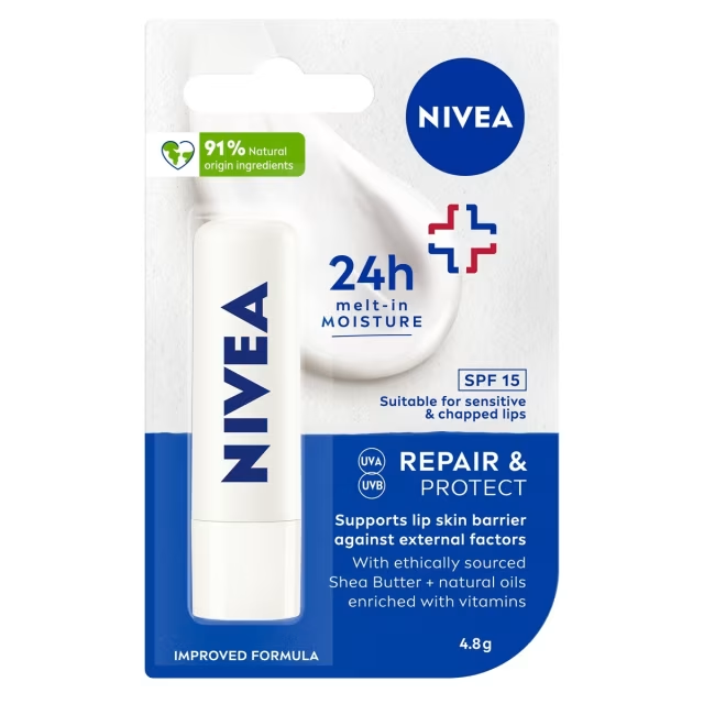 Nivea Lip Balm Repair & Protect SPF15 4.8g
