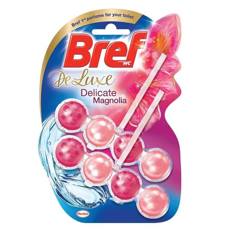 Bref Deluxe Toilet Cleaner Block Magnolia 2pk