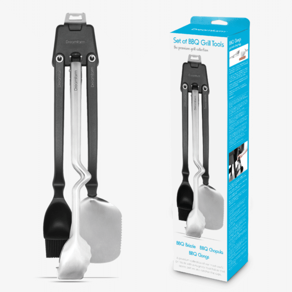 Dreamfarm BBQ Grill Tools Set Stainless