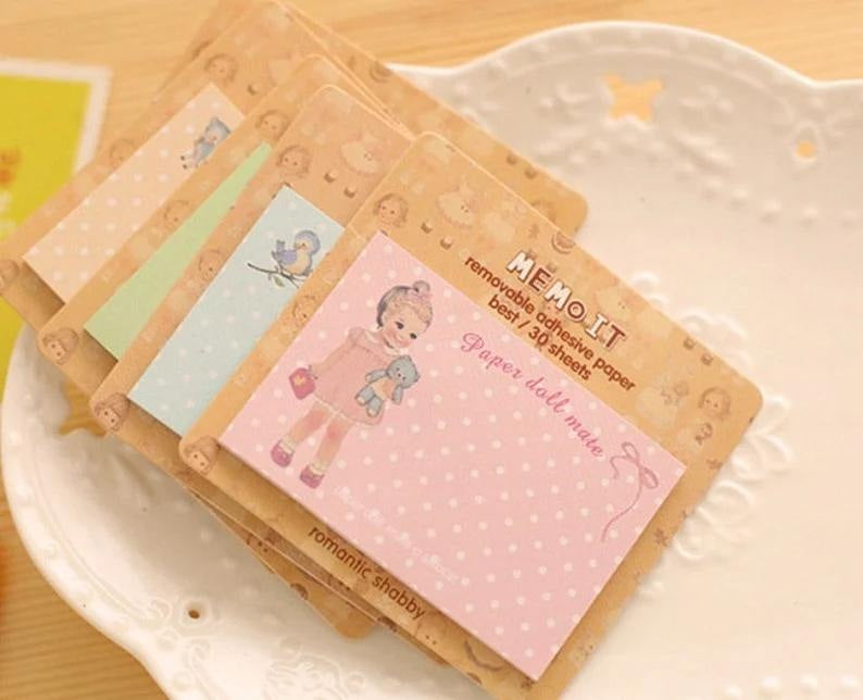 Paper Doll Mate Memo Pads