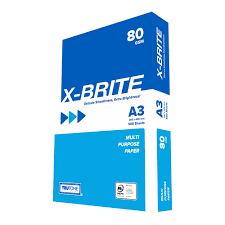 X-Brite Copy Paper A3 80gsm White
