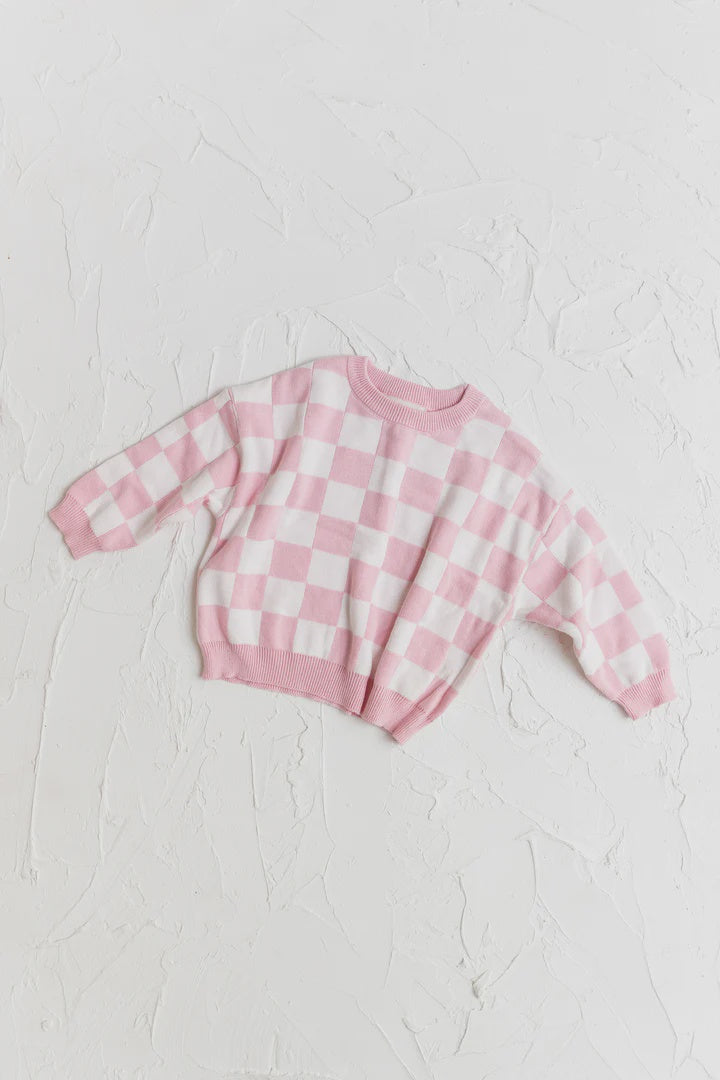 Cinnamon Baby - Knitted Jumper - Baby Pink