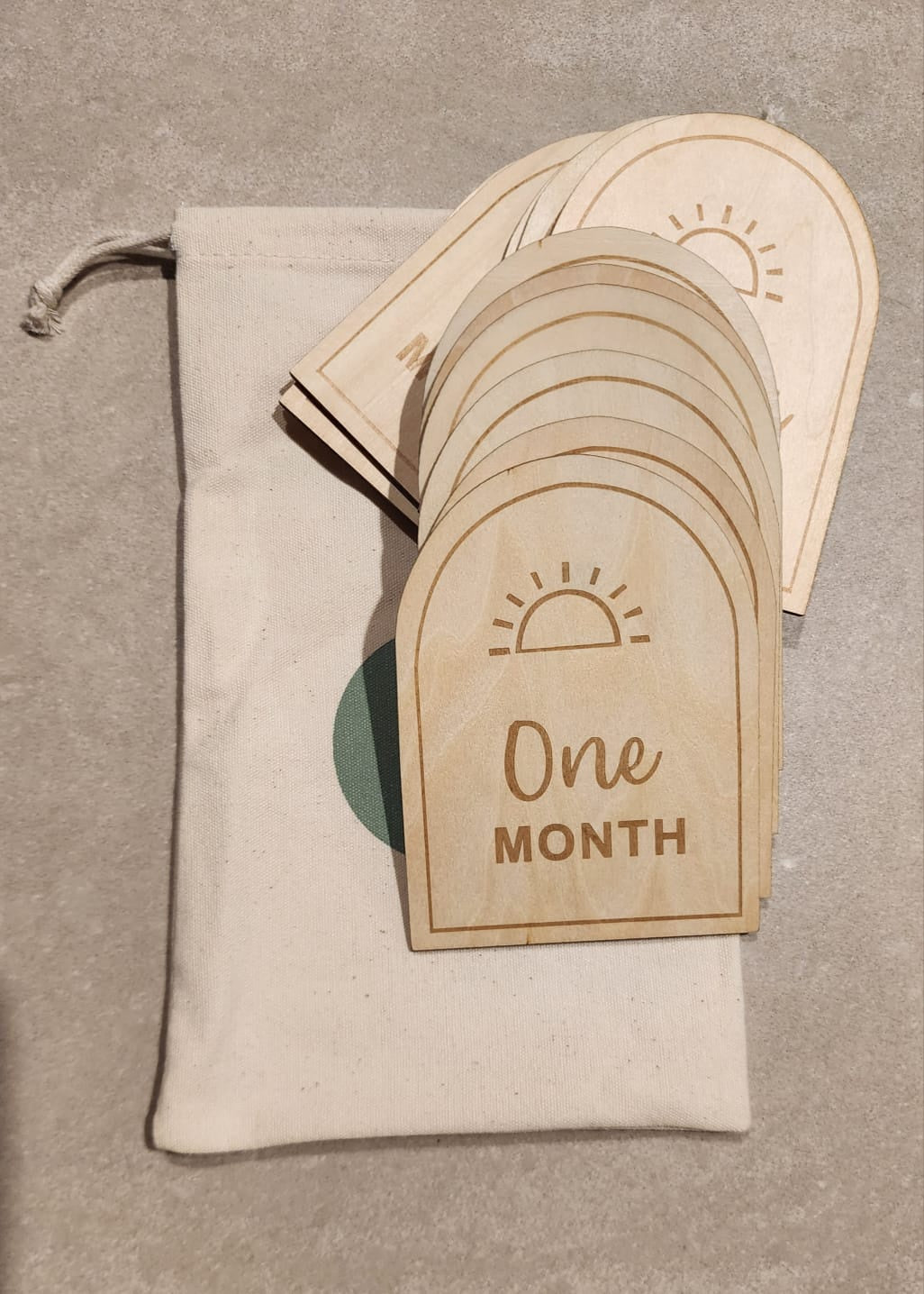Romper & Co Arch Milestone Cards