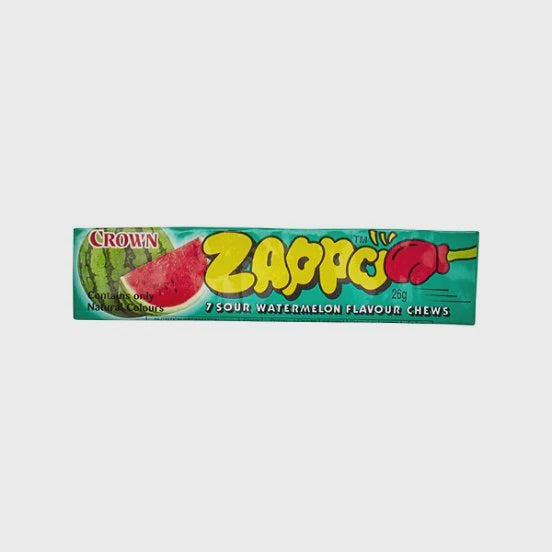 Zappo Sour Watermelon Chews 26g