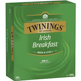 Twinings Irish Breakfast Tea Bags 100pk