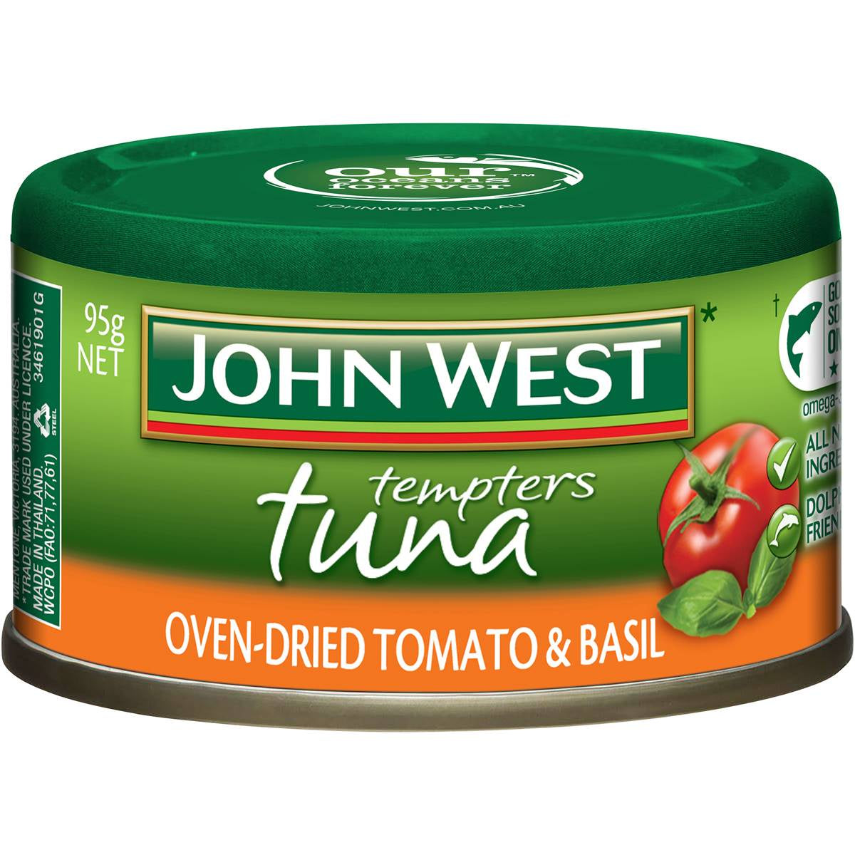 John West Tuna Tomato & Basil 95g