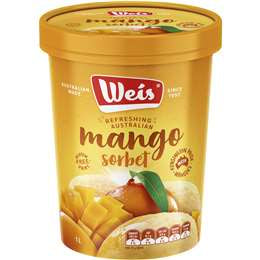 Weis Sorbet Mango 1L