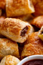 Flaky Pastry Sausage Roll 160g 4pk