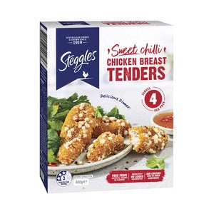 Steggles Chicken Tenders Sweet Chilli 400g