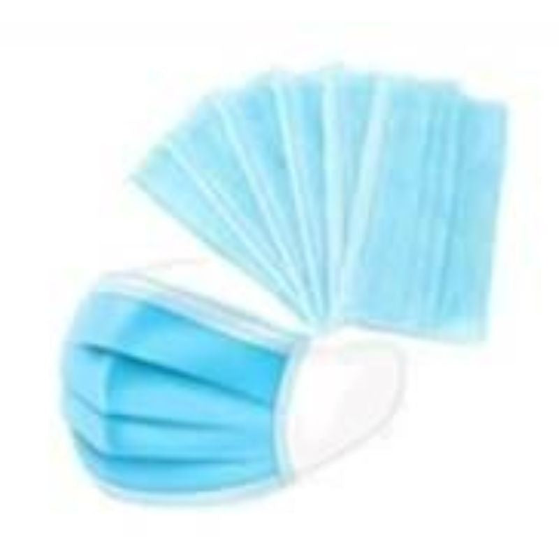 Facemask Surgical with Ear Loops 3ply 50pk