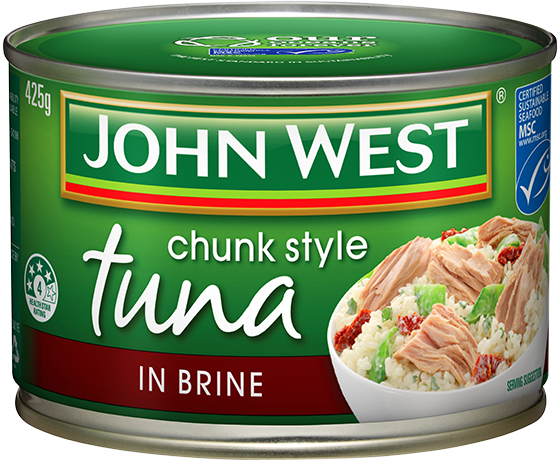 John West Chunk Style Tuna in Brine 425g