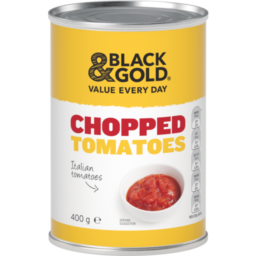 Black&Gold Chopped Tomato 400g