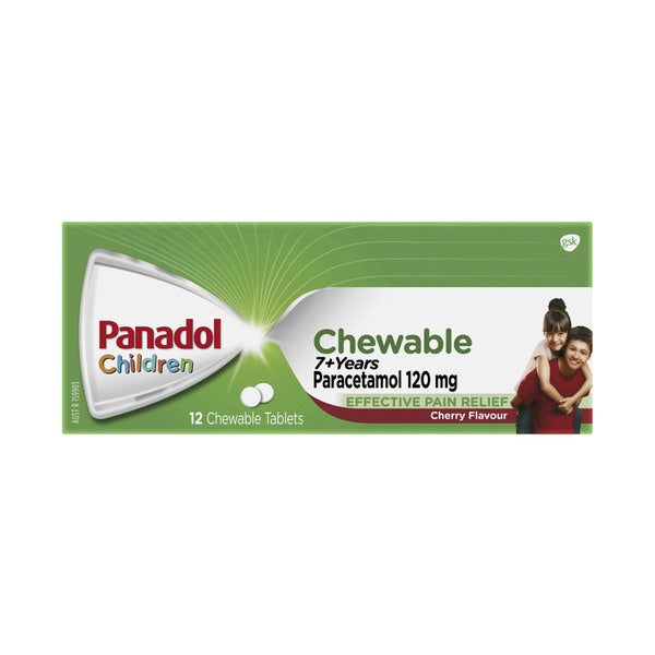 Panadol Tablet Childs Chewable 12pk