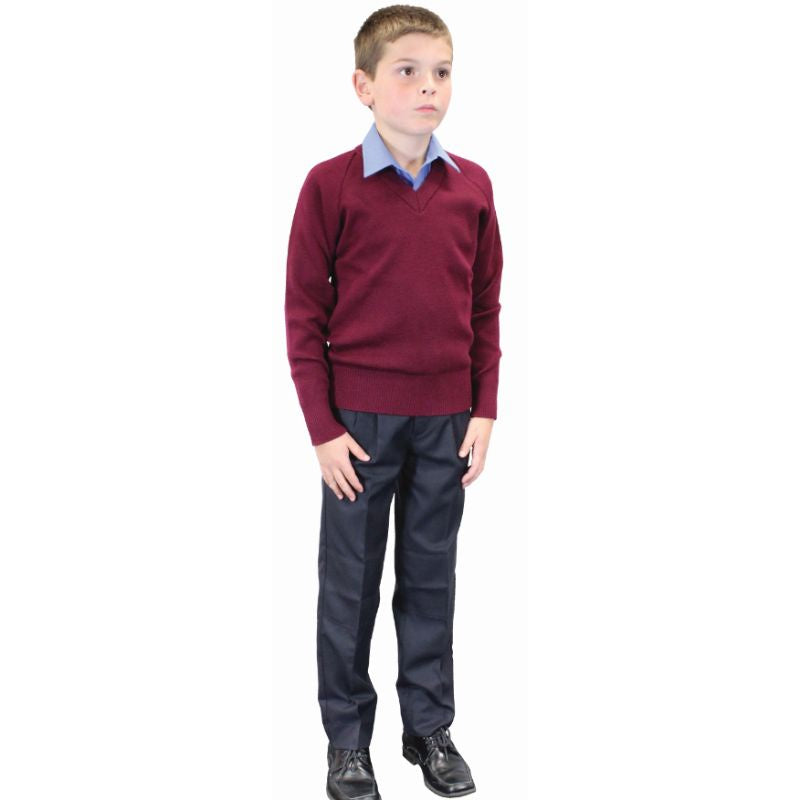 Pullover Wool Burgundy