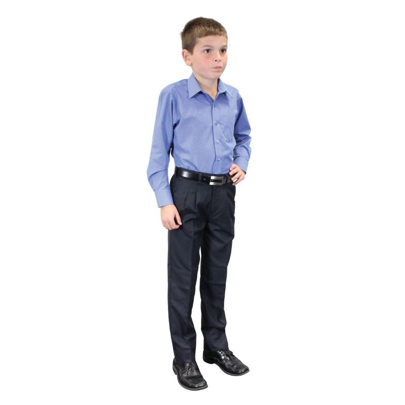 Trousers Junior Navy Elastic Waist