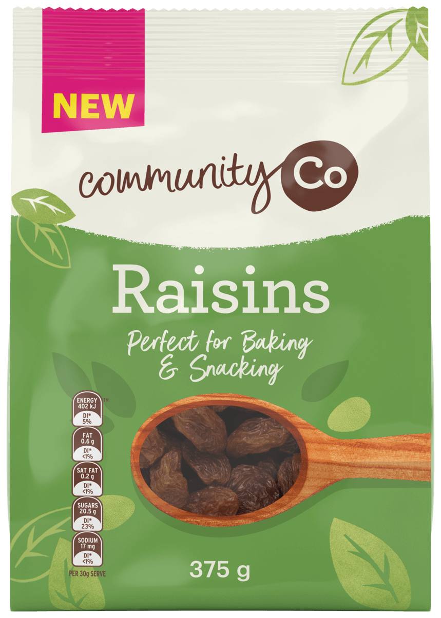 Community Co Raisins 375g