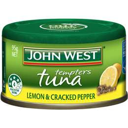 John West Tuna Lemon & Pepper 95g