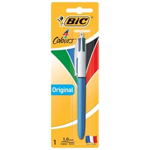 Bic 4 Colour Pen 1 Pack